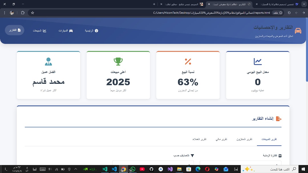 التقارير والتحليلات